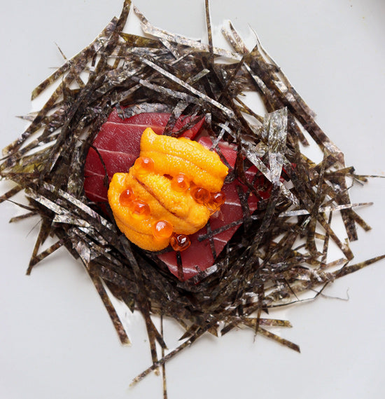 Maine Uni and Bluefin Tuna Urchin Bites &ndash; SoPo Seafood