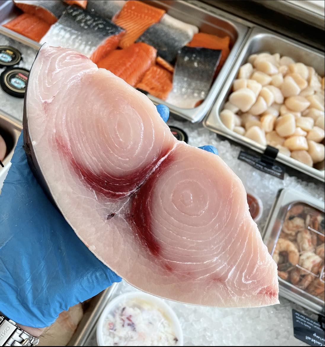 Fresh Caught Swordfish Steaks (Wild-Caught)