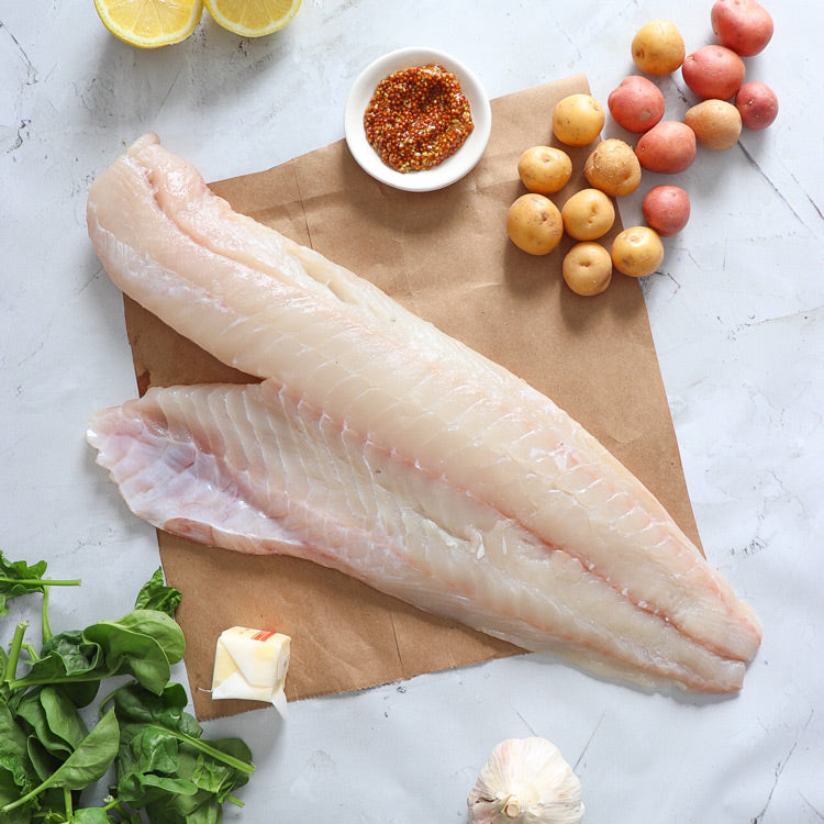Fresh Gulf of Maine Pollock Fillet (Sustainable Fishery/Never Frozen)
