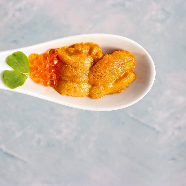 Sea Urchin Roe (Sushi-Grade Maine Uni) 5.3 Oz Tray - Season is OPEN
