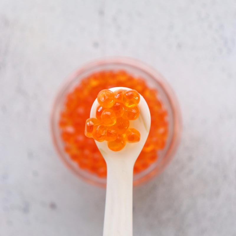 Salmon Caviar Close