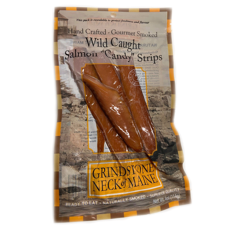 Smoked Salmon Jerky (4 oz pack)