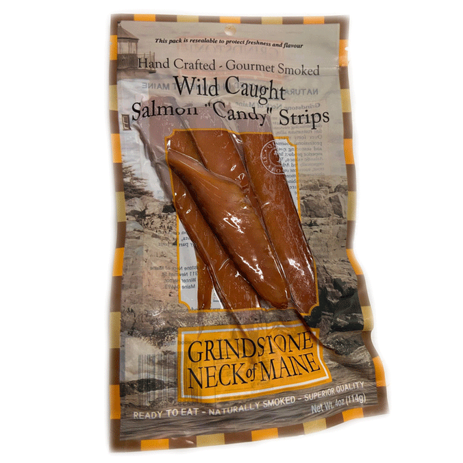 Smoked Salmon Jerky (4 oz pack)