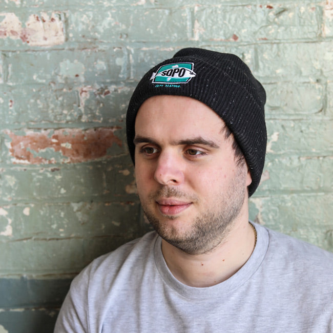 SoPo Seafood Black Beanie