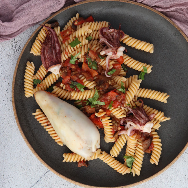 Domestic Squid (Cleaned & Flash-Frozen Calamari)