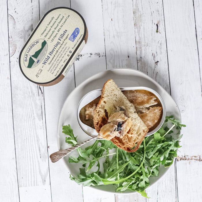 Bar Harbor Maine Tinned Herring with Cracked Pepper - SOLD OUT