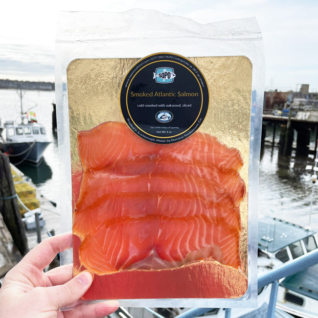 Dunstan Smoked Atlantic Salmon (4 Oz Sliced)