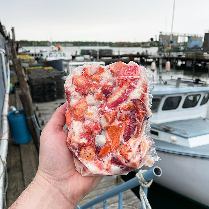 Fresh Maine Lobster Meat - (Hand-Picked Claw & Knuckle Meat) 1 lb bag