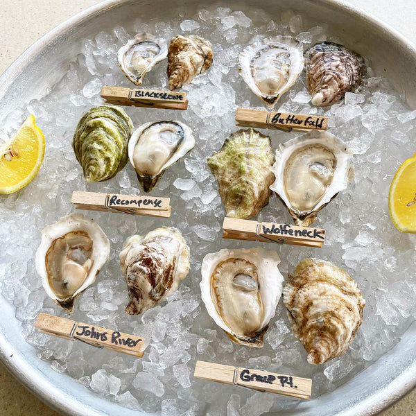 Maine Oyster Trio Box (3 Great Local Farms)