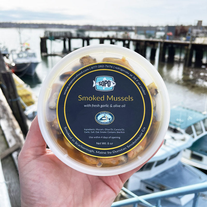 Dunstan Smoked Maine Mussels (8 Oz Cup)