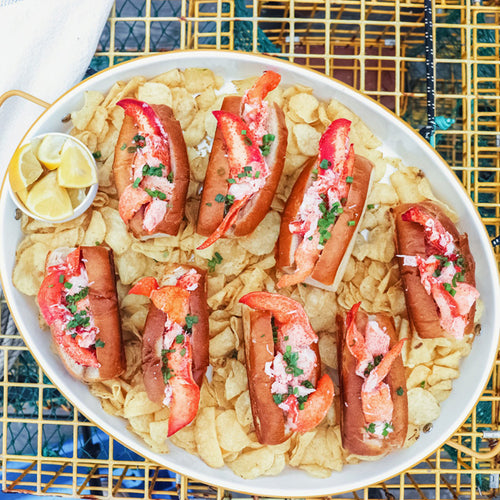 Maine Lobster Roll Kit (Serves 4) - Featured in the Washington Post