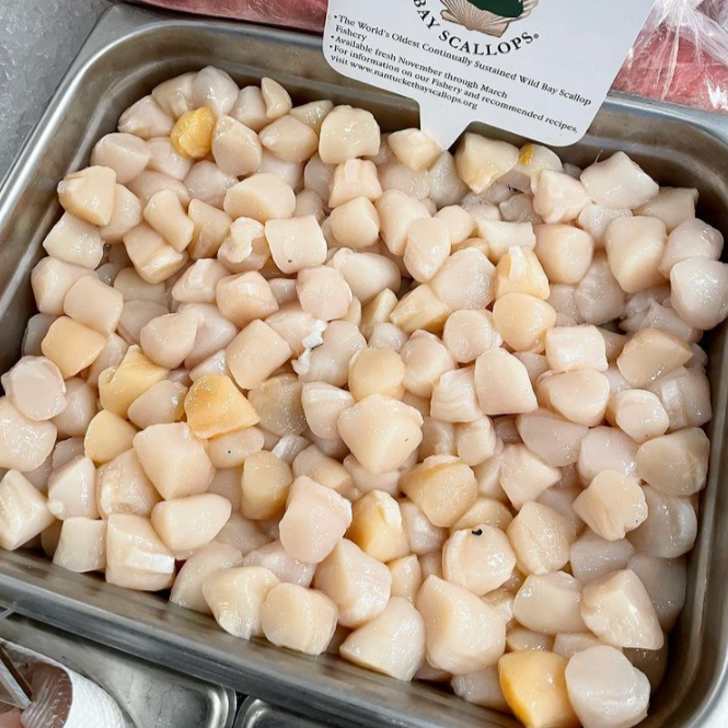 Fresh Nantucket Bay Scallops (Dry Packed/Sushi Grade) - SOLD OUT