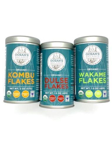 Organic Seaweed Flakes (Ocean's Balance) - SoPo Seafood