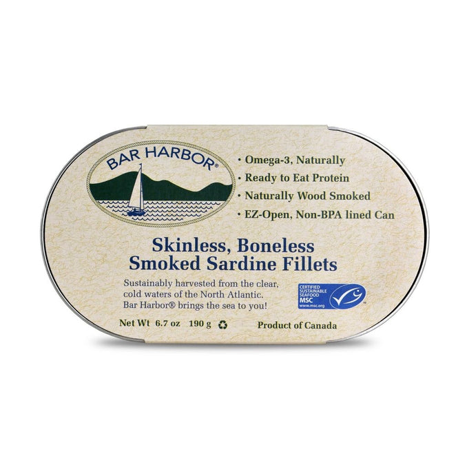 Bar Harbor Maine Tinned Boneless Sardine Fillets - SOLD OUT