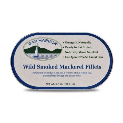 Bar Harbor Maine Tinned Smoked Mackerel - SOLD OUT